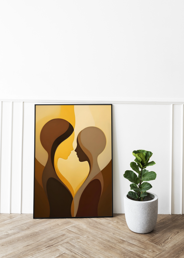 Canvas wall art - Long neck series